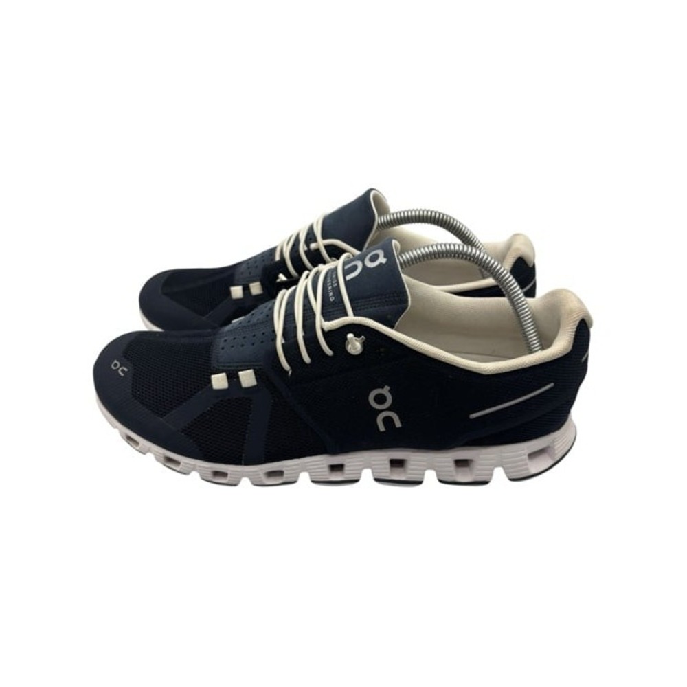 On Cloud Men's Athletic Running Shoes in Navy/White